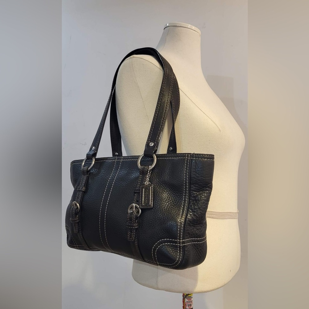 💎Price Drop....COACH Chelsea black vintage shoulder bag F12339